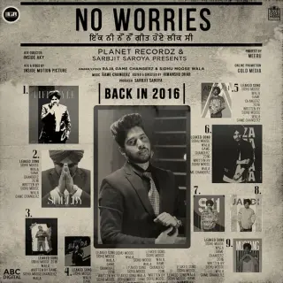 No Worries Ft. Sidhu Moose Wala